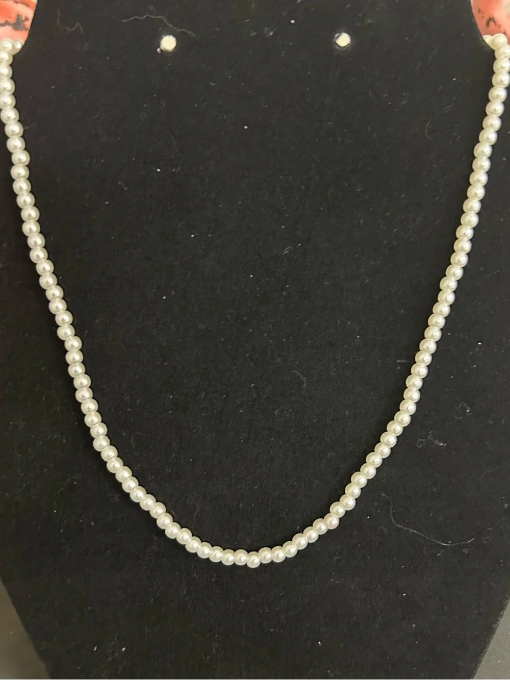 Plunder White Pearl Bead Necklace - Women Jewelry 18 in - Picture 1 of 1